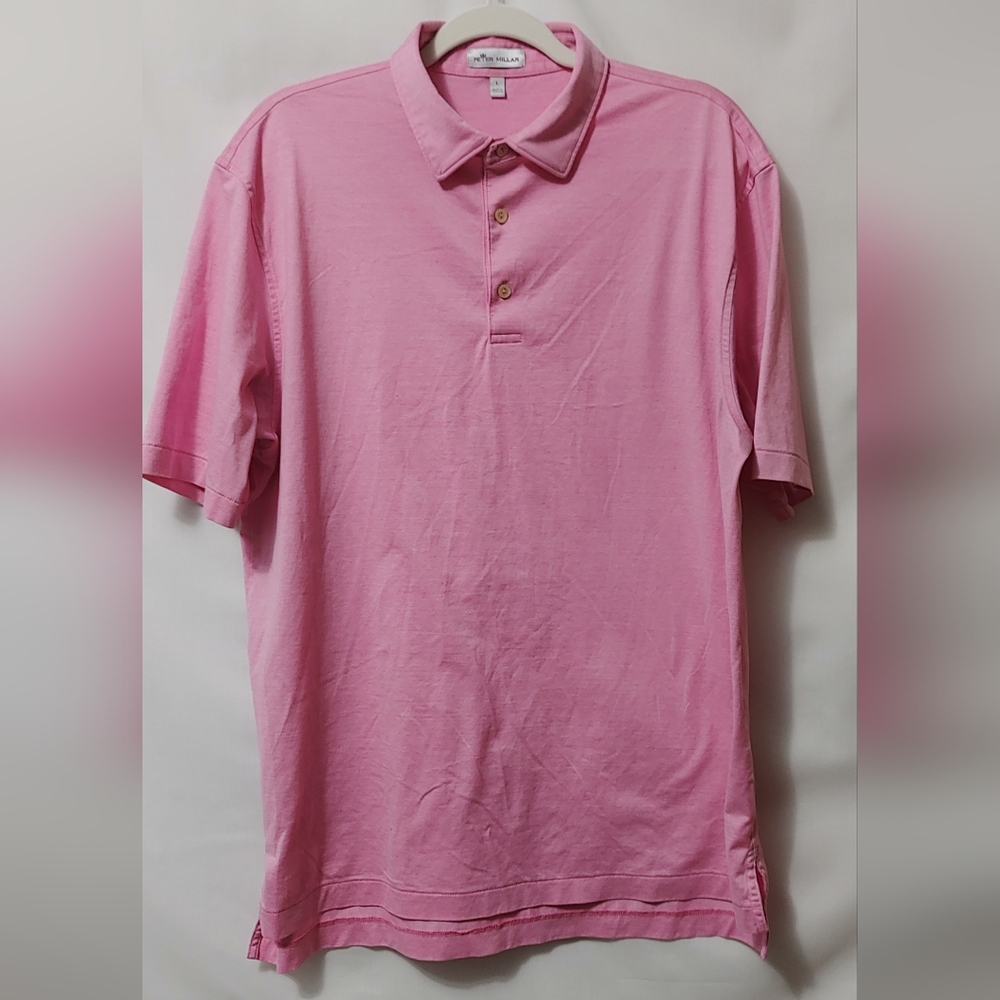 Peter Millar Summer Comfort Golf Polo Size Large